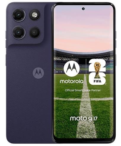 CELULAR MOTOROLA G17 XT2623-1 DUAL 256GB 4GB RAM PANTONE EVENING  AZUL OSCURO  *CON CARGADOR*